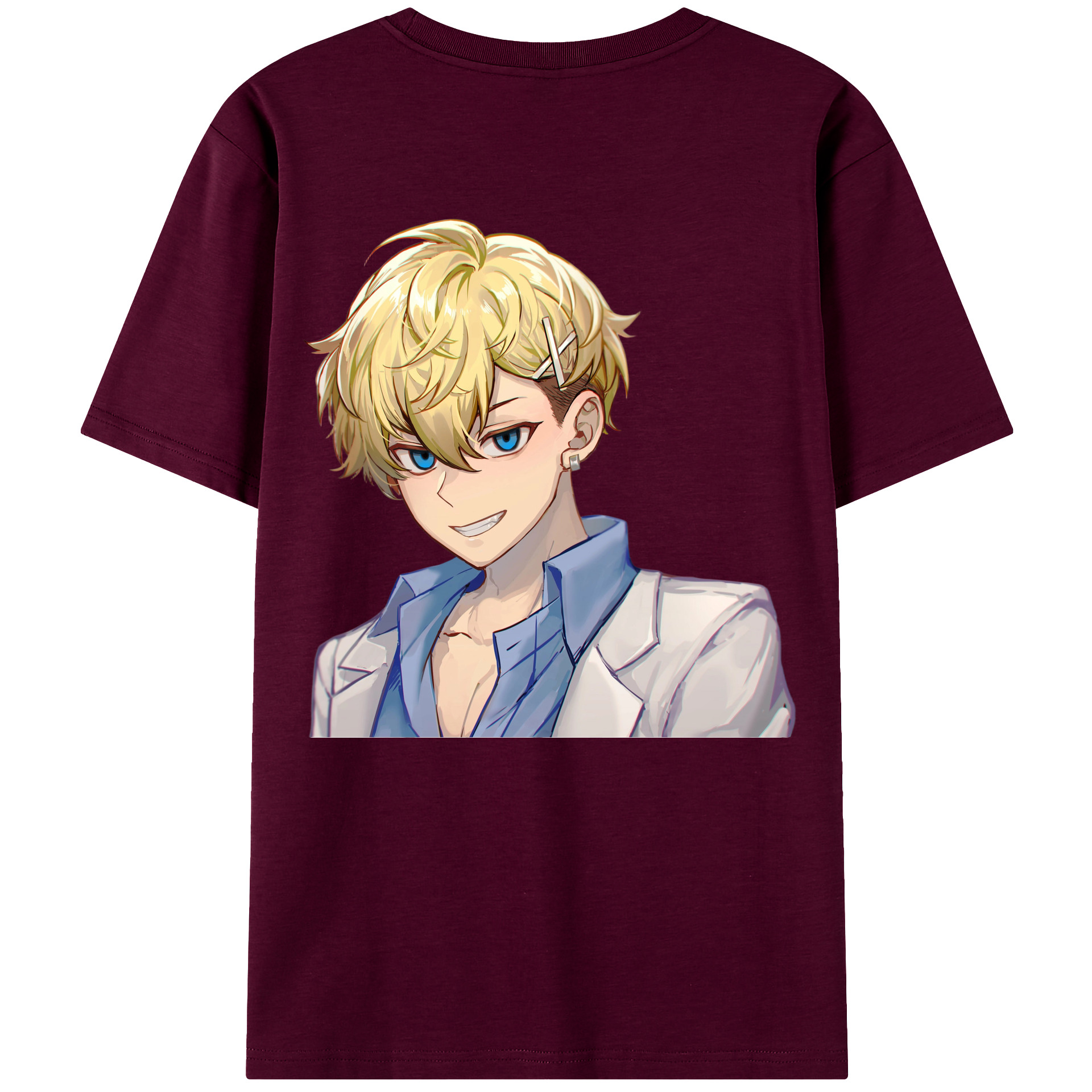 （画像用） 東京リベンジャーズ Tokyo Revengers レディース半袖Tシャツ(バックプリント)